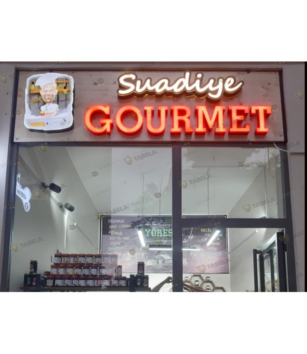 Suadiye Ahşap Tabela