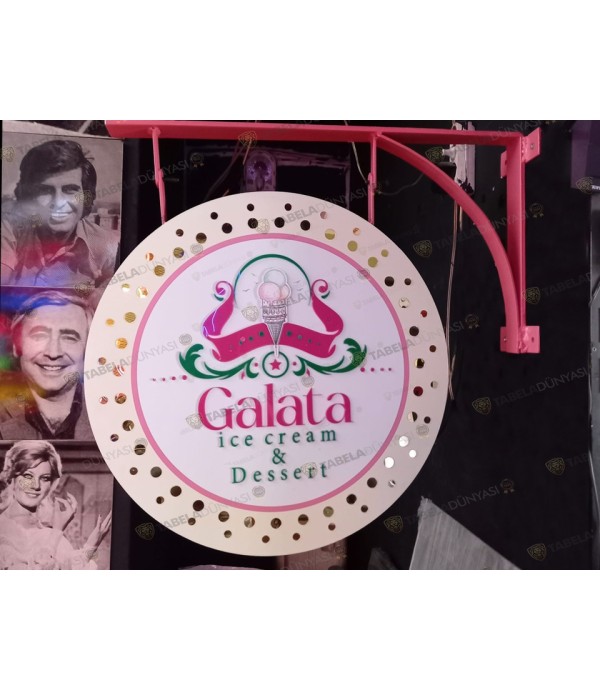 California kesme harf daire tabela