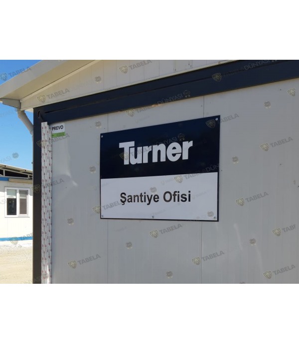 Turner Uyarı tabelası