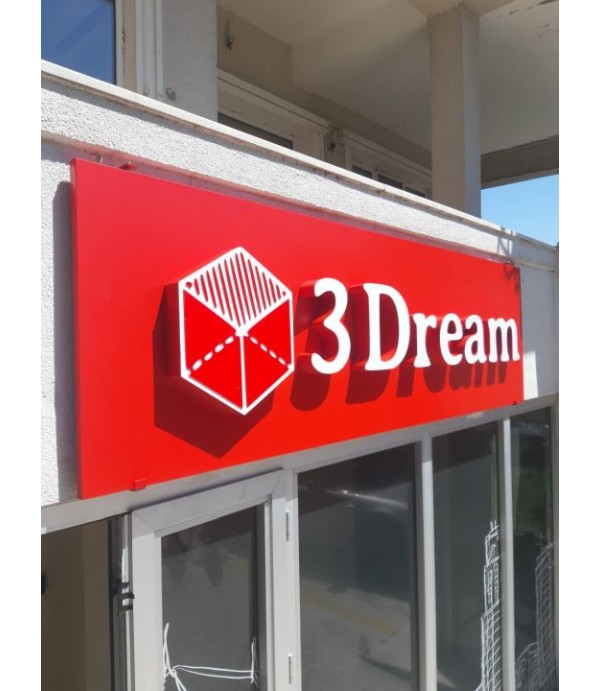 3 Dream Işıklı Tabela