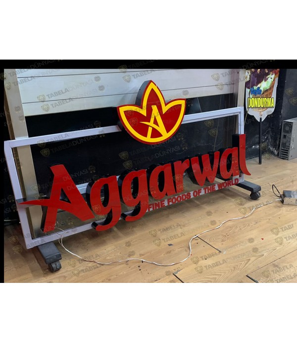 Aggarwal İsveç Kutu harf tabela