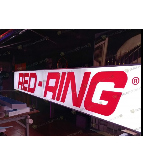 Avusturya ışıklı pleksi tabela