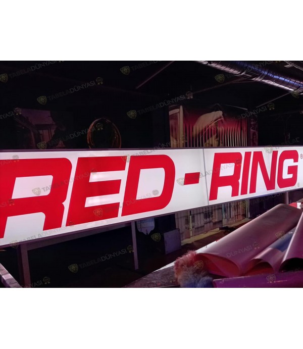 Avusturya ışıklı pleksi tabela