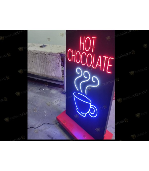 Ayaklı neon led chocolate Almanya