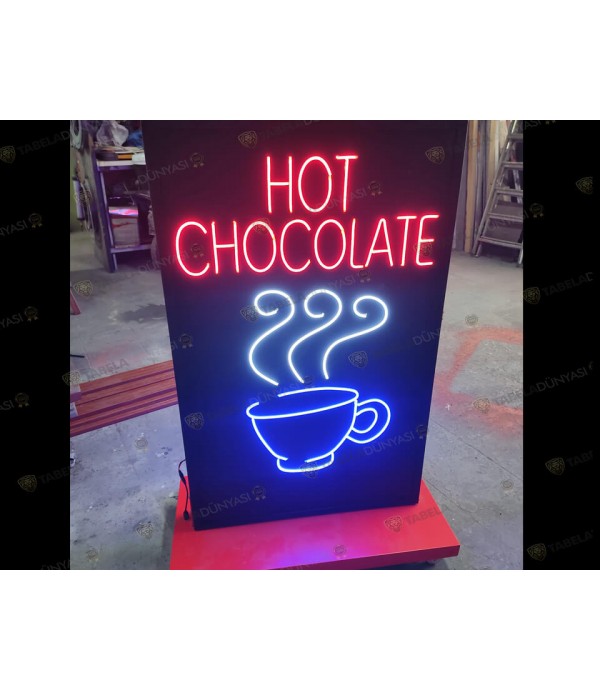 Ayaklı neon led chocolate Almanya