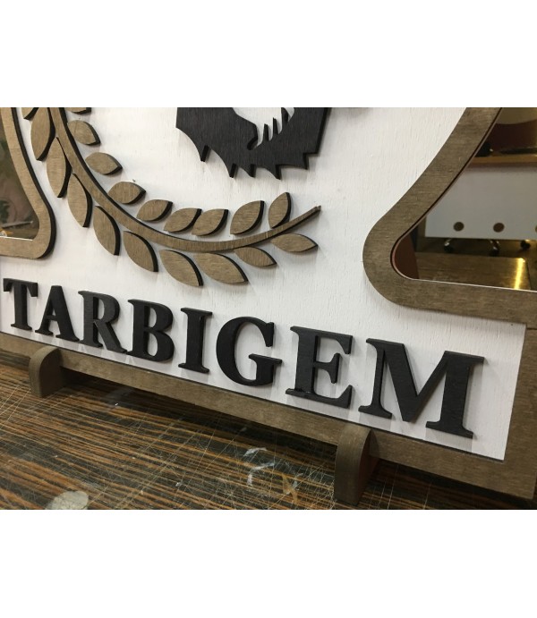 Tarbıgem Ahşap Tabela