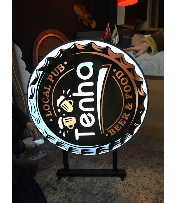 Tenha Beer Food Isıklı Hazır Tabela