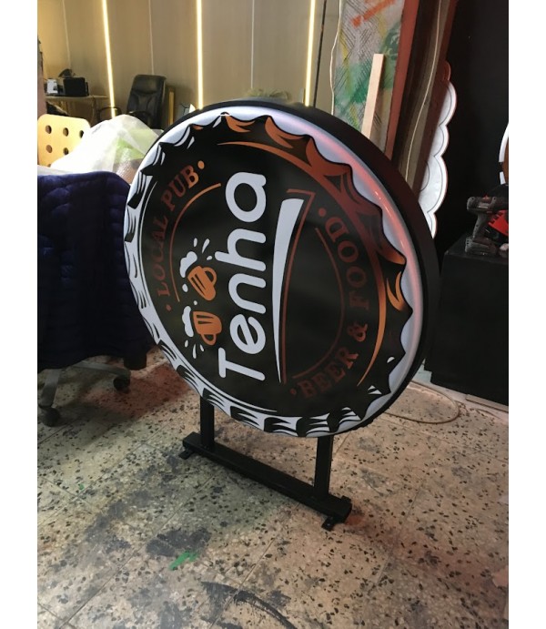 Tenha Beer Food Isıklı Hazır Tabela