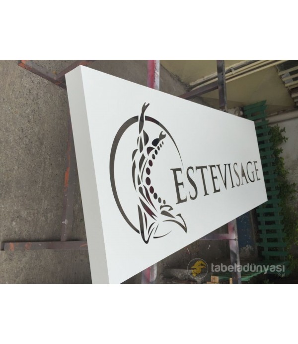 Estevisage Işıklı Tabela