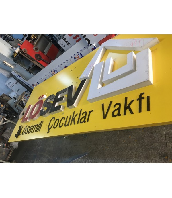 Lösev Lösemeli Çocuklar Vakfı tabela