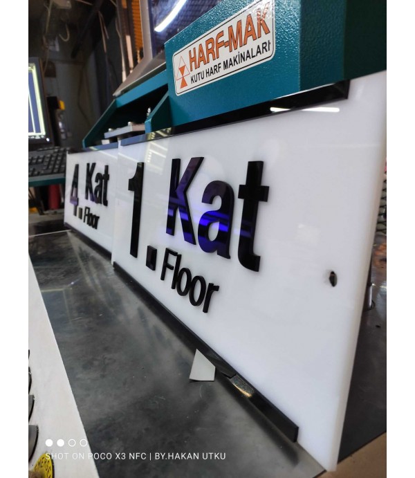 Pleksi Yönlendirme Tabelaları