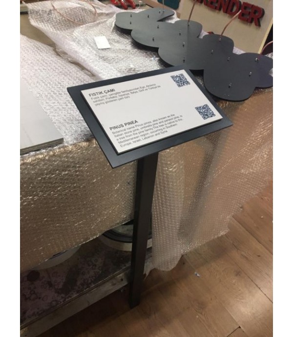 Rumeli Hisarı Müzesi ağaç ve top etiketleri