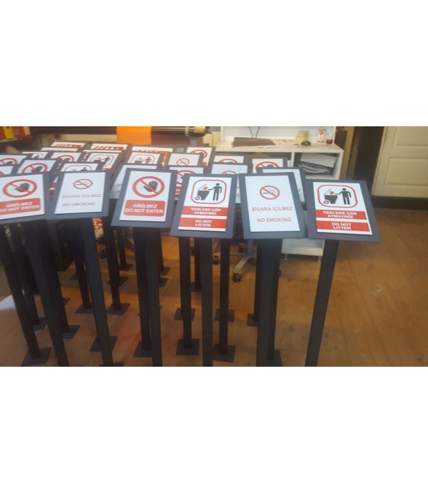 Rumeli Hisarı Müzesi Uyarı ve İkaz Tabelaları