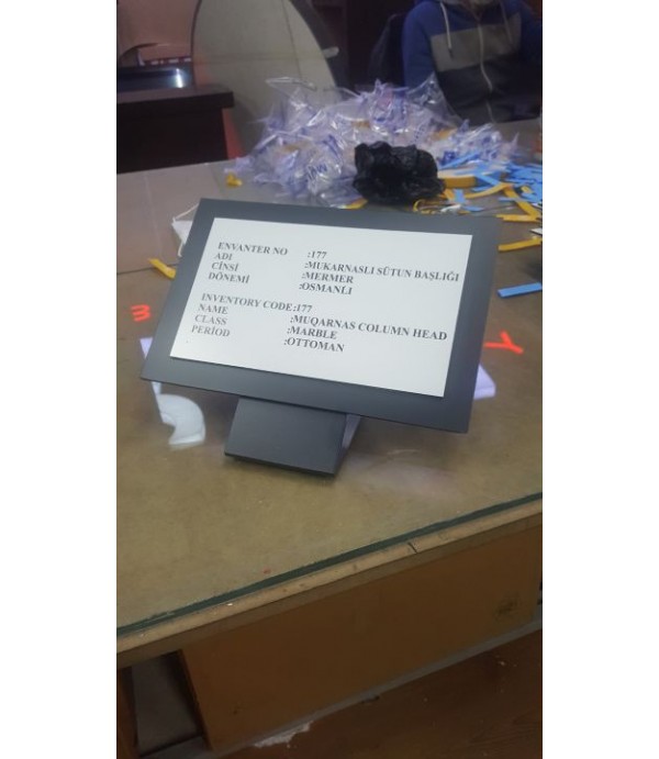 Türkiye Kültür Ve Truzim Bakanlığı Eser Ve Top Etiketleri