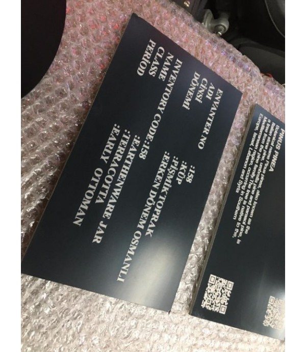 Türkiye Kültür Ve Truzim Bakanlığı Eser Ve Top Etiketleri