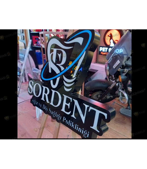 Sordent 3D LED tabela