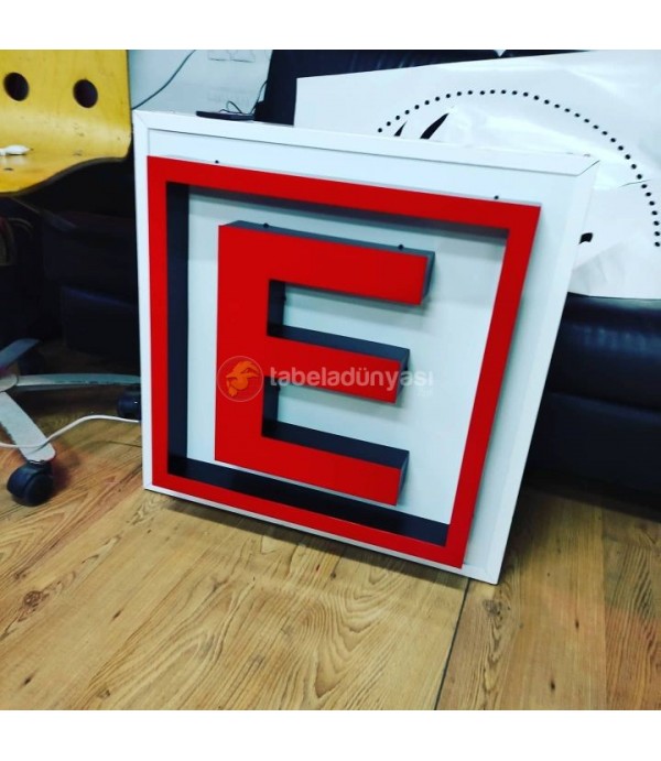 Çift Taraflı Nöbetçi Eczane Tabelası