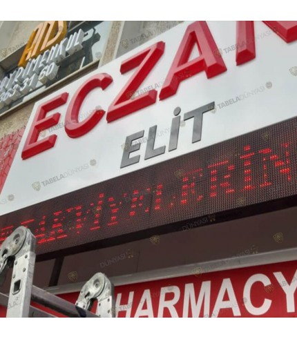 Işıklı Eczane Tabelaları