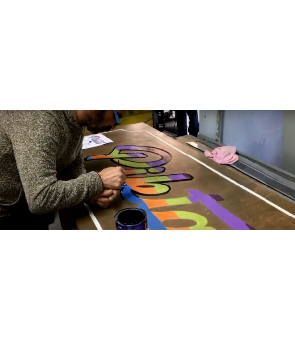 Pikta Bakery Cafe ahşap tabela