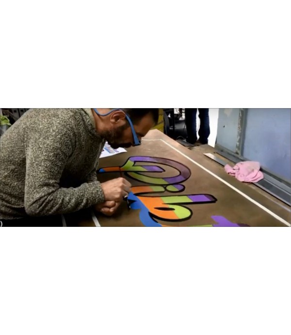 Pikta Bakery Cafe ahşap tabela