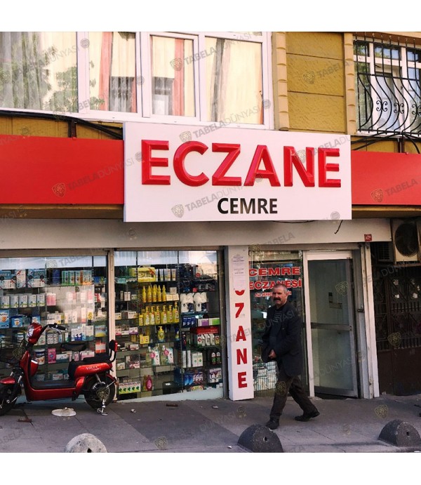  Eczane Cephe Tabelası 