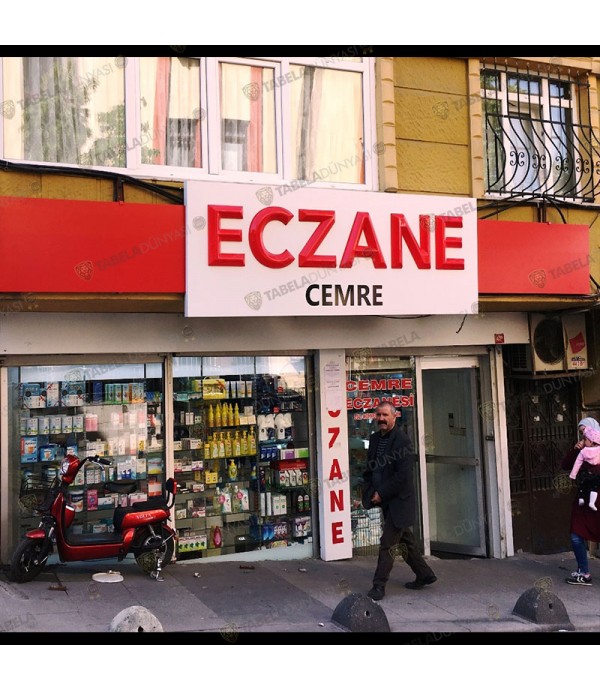  Eczane Cephe Tabelası 