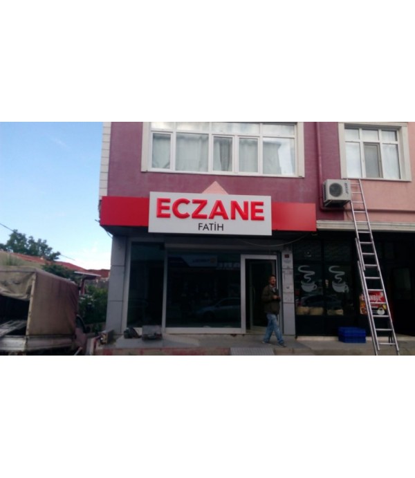 Eczane Fatih ışıklı Tabela 