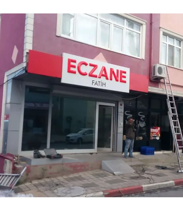 Eczane Fatih ışıklı Tabela 