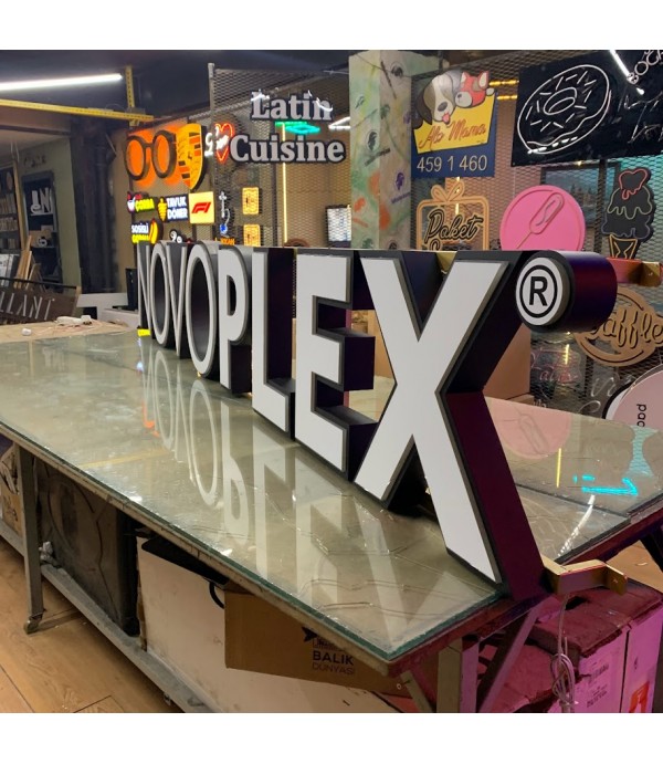 Novoplex Işıklı Kutu Harf Tabela Almanya - Gelsenkirchen