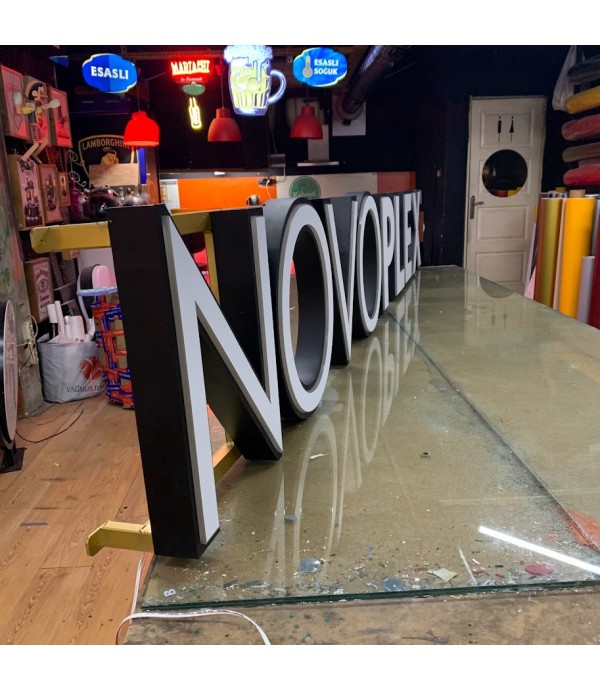 Novoplex Işıklı Kutu Harf Tabela Almanya - Gelsenkirchen