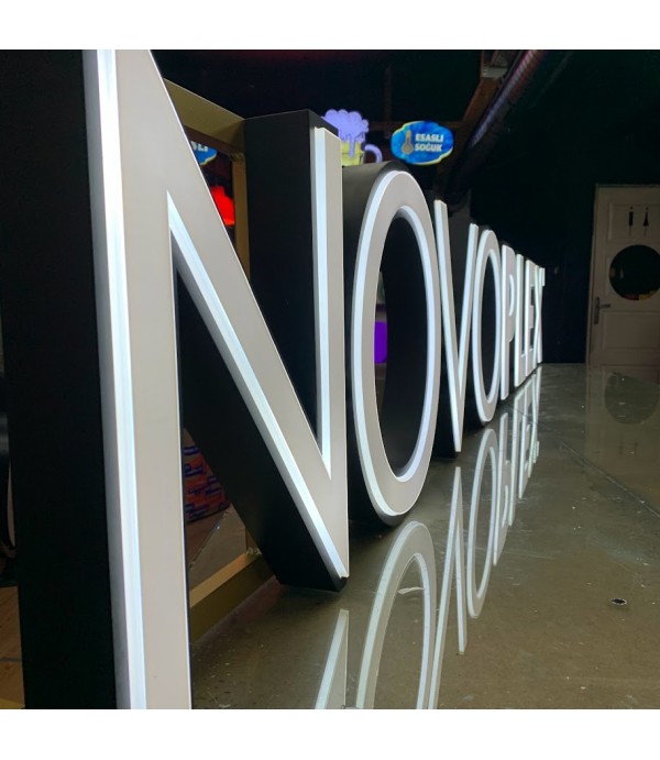 Novoplex Işıklı Kutu Harf Tabela Almanya - Gelsenkirchen