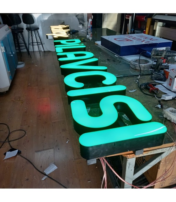 İdealtepe pilavcısı kutu harf tabela