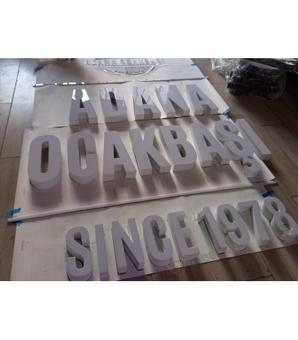 Adana Ocakbaşı Işıklı Pleksi Kutu Harf Tabela