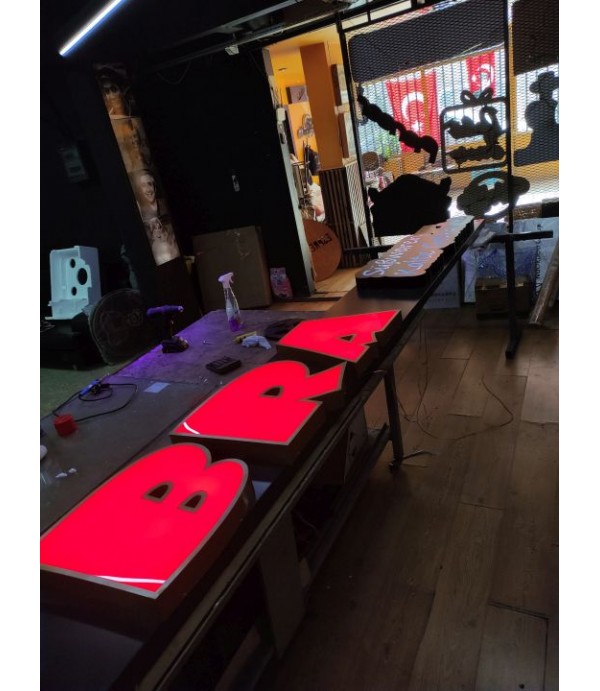 Spätkauf Bra Almanya Işıklı kutu harf tabela