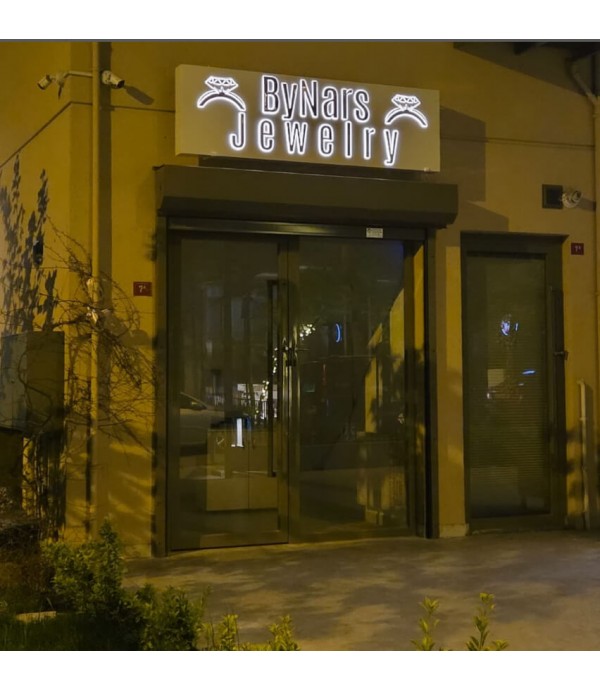 ByNars Jewelry  Işıklı Tabela 