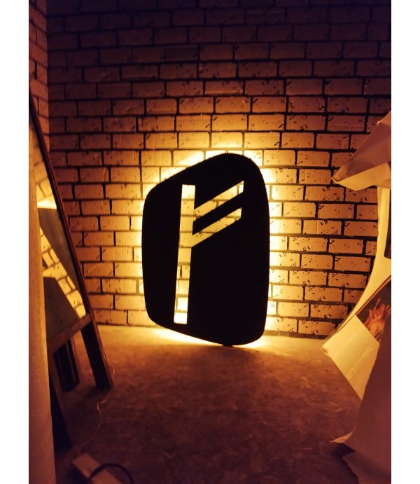 Eskitme ışıklı fener tabela