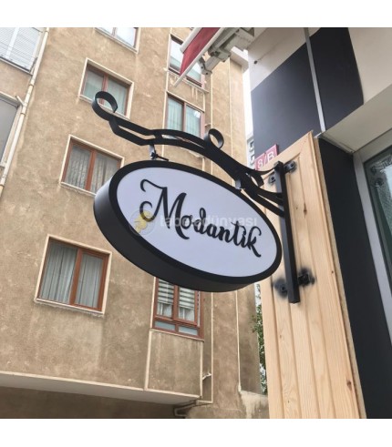 Modantik hazır elips Ferforje Tabela 