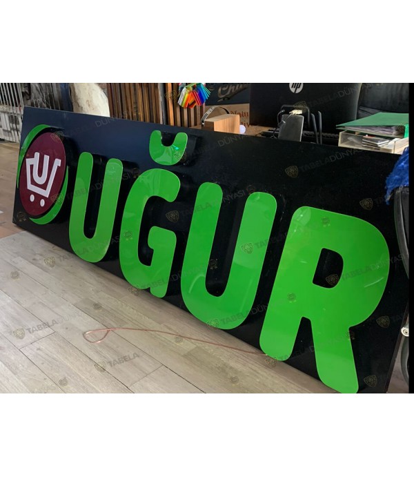 Almanya Uğur Süper market tabela