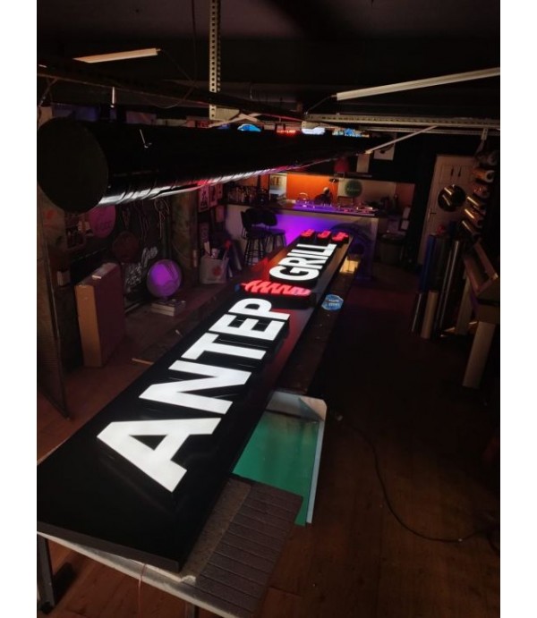 Antep Grıll Almanya ışıklı tabela