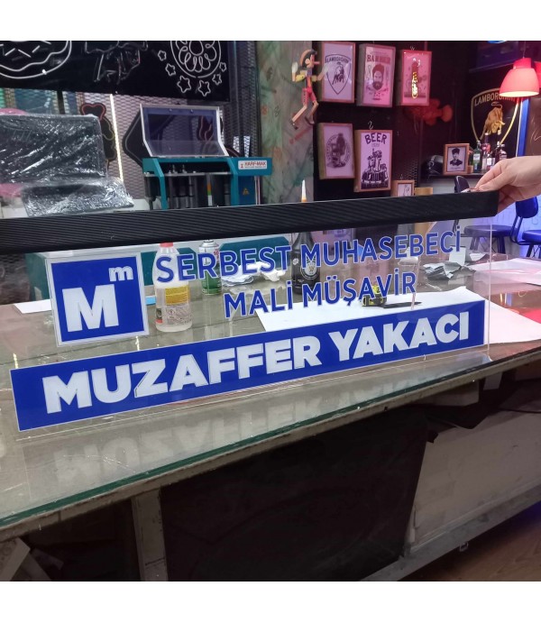 Gravür Işıklı Mali Müşavirlik Tabelası