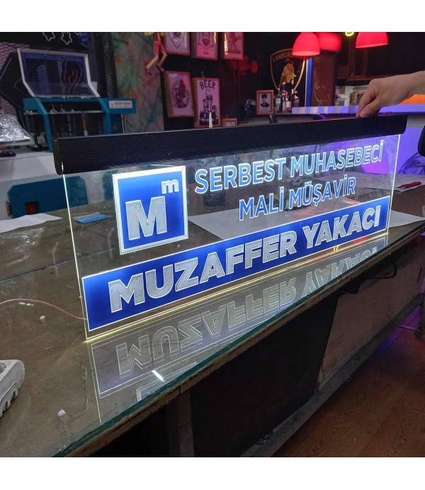 Gravür Işıklı Mali Müşavirlik Tabelası