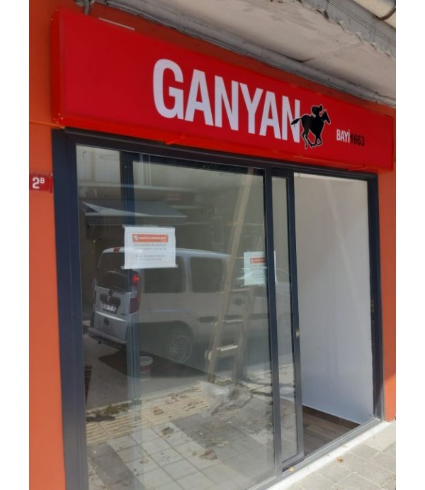 Ganyan Işıklı Tabela