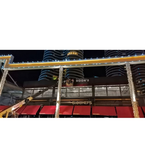 Happy Moon's İstmarina Işıklı Kutu Harf Tabela