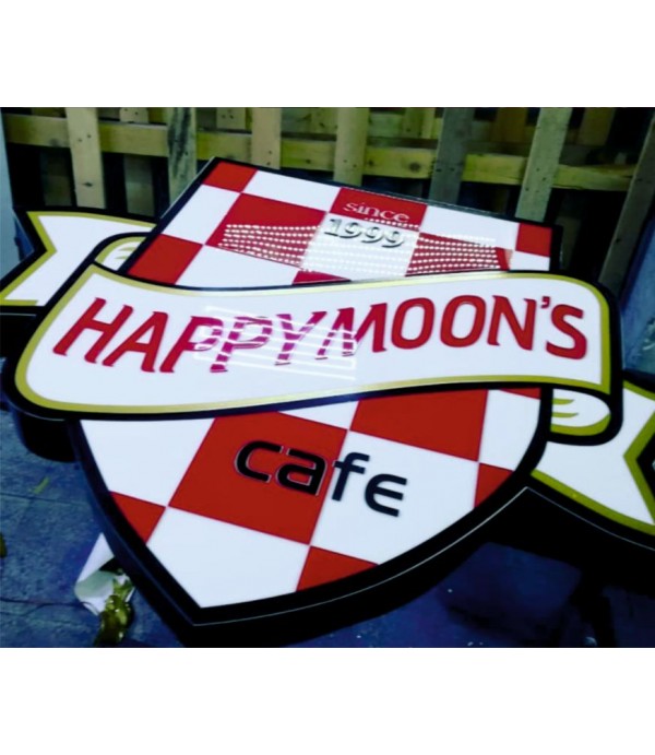 Happy Moon's İstmarina Işıklı Kutu Harf Tabela