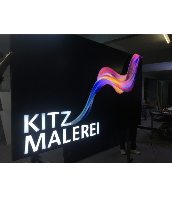 Kıtz Malereı Avusturya Işıklı Kutu Harf Tabela