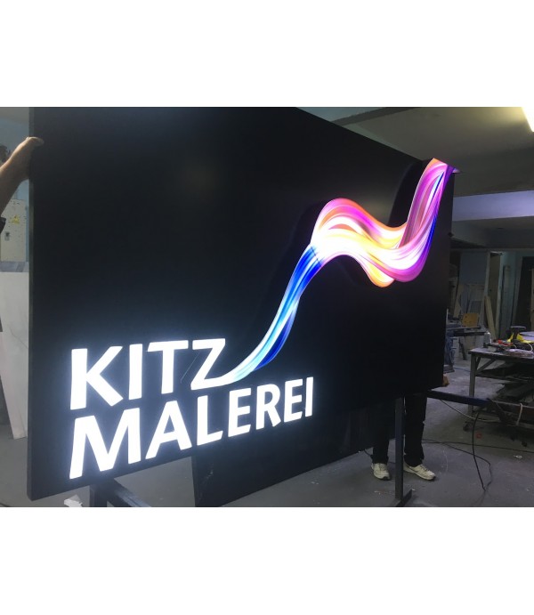 Kıtz Malereı Avusturya Işıklı Kutu Harf Tabela