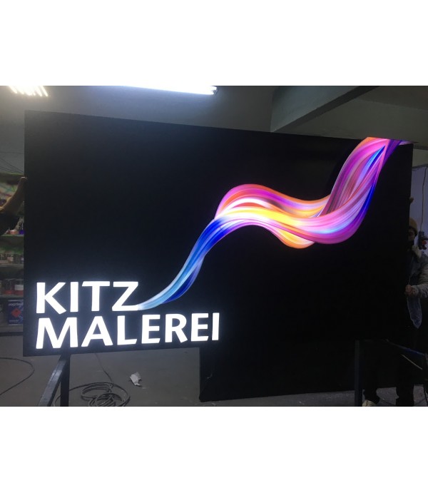 Kıtz Malereı Avusturya Işıklı Kutu Harf Tabela