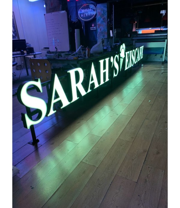 Sarah’s Almanya rgb LED kutu harf tabela