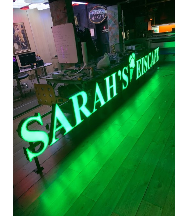 Sarah’s Almanya rgb LED kutu harf tabela