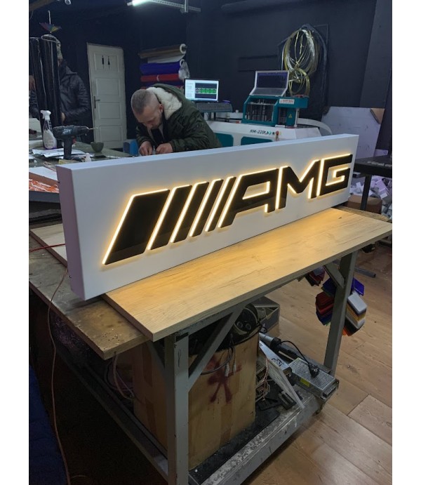 AMG Işıklı Tabela